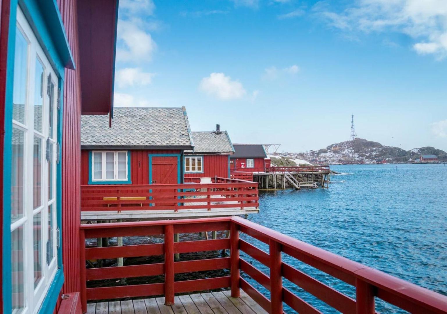 Explorers Cabin Lofoten Edge Sørvågen Buitenkant foto