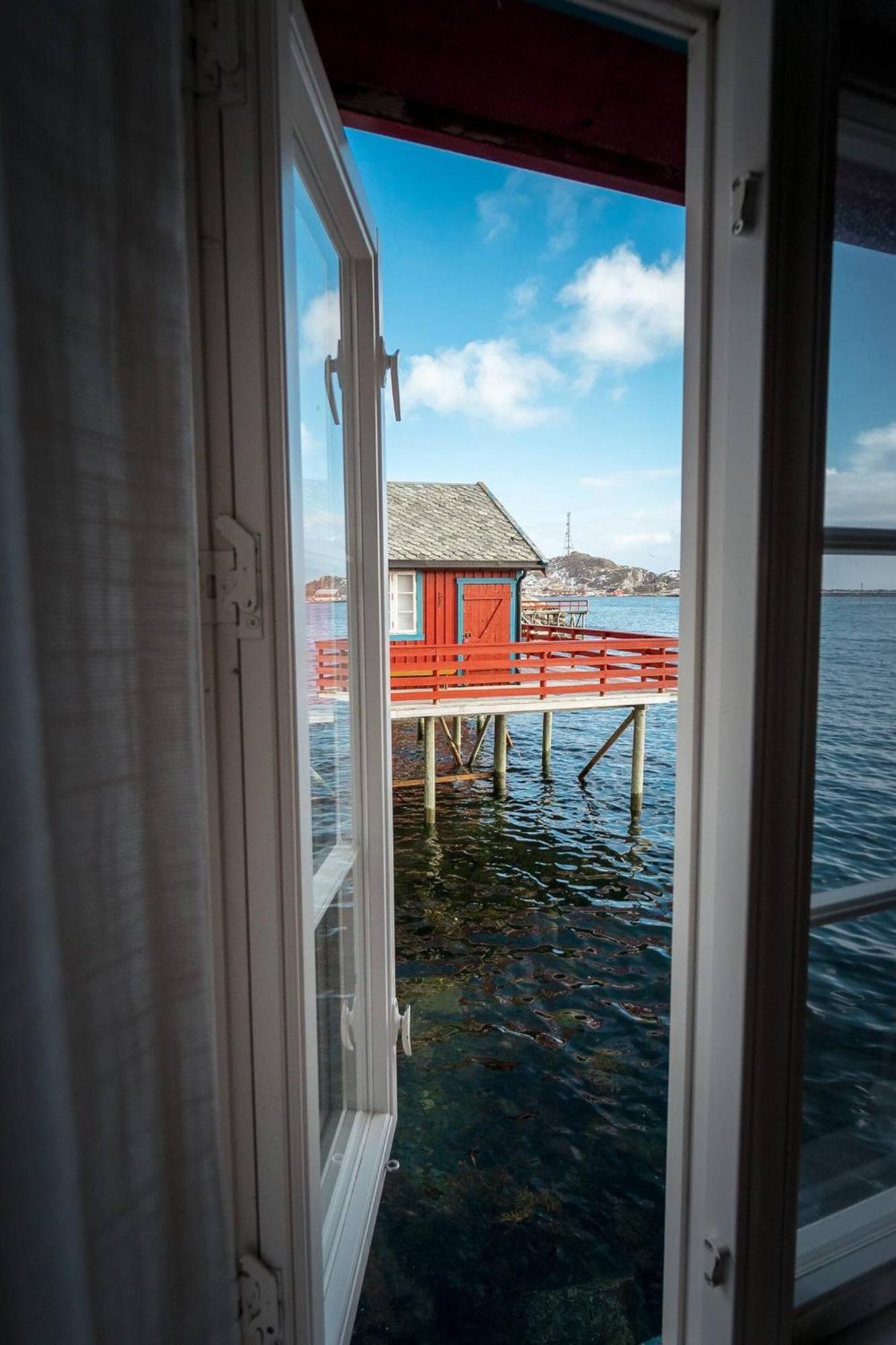 Explorers Cabin Lofoten Edge Sørvågen Buitenkant foto