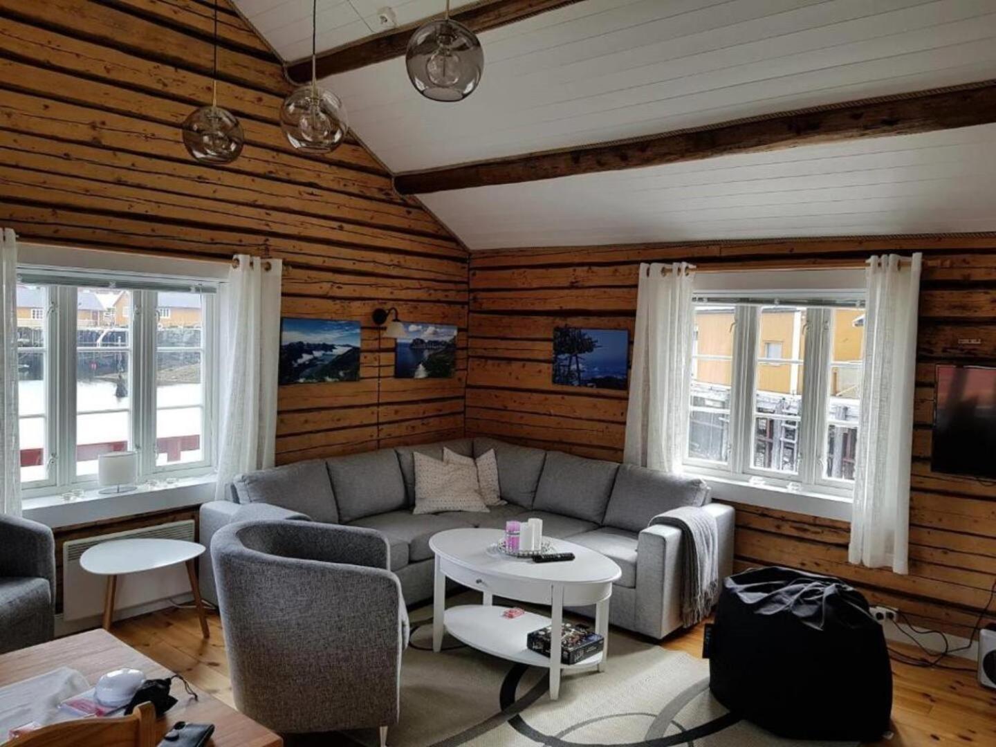 Explorers Cabin Lofoten Edge Sørvågen Buitenkant foto