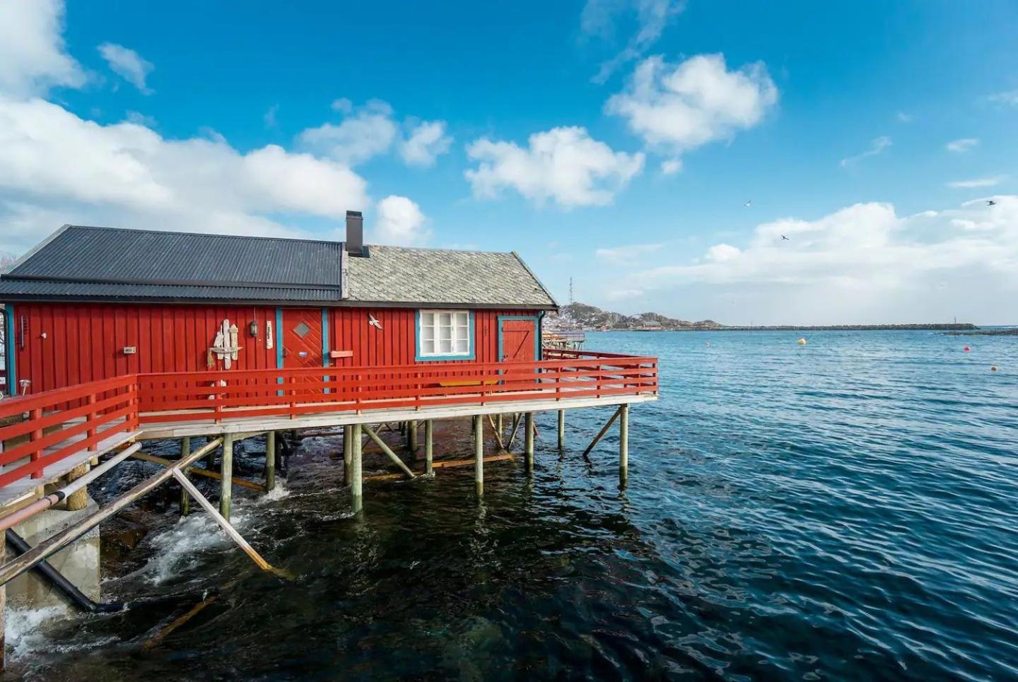 Explorers Cabin Lofoten Edge Sørvågen Buitenkant foto