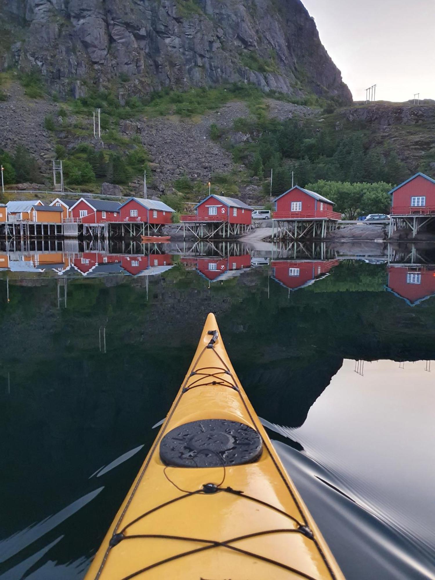 Explorers Cabin Lofoten Edge Sørvågen Buitenkant foto